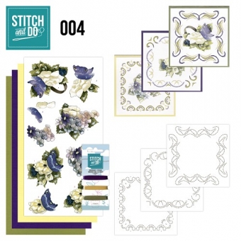 Stitch and Do 004 - Voorjaarsbloemen